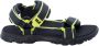 Jack Wolfskin Seven Seas 3 Kinderen synthetische sandalen Blue Lime - Thumbnail 1