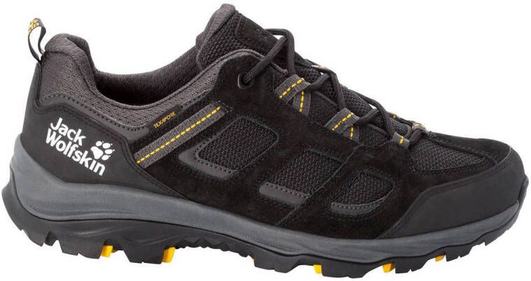 Jack Wolfskin Vojo 3 Low wandelschoenen zwart geel