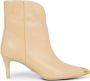 Bruin Tinten Lida Enkellaarsjes Enkelboots met rits Dames Camel - Thumbnail 2