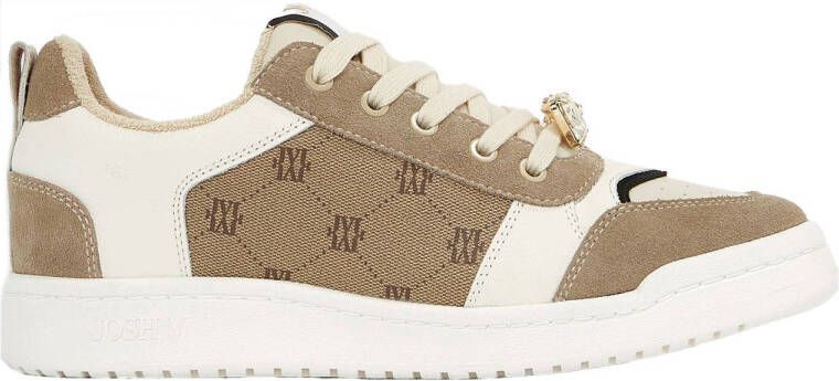 JOSH V Maeve sneakers taupe wit