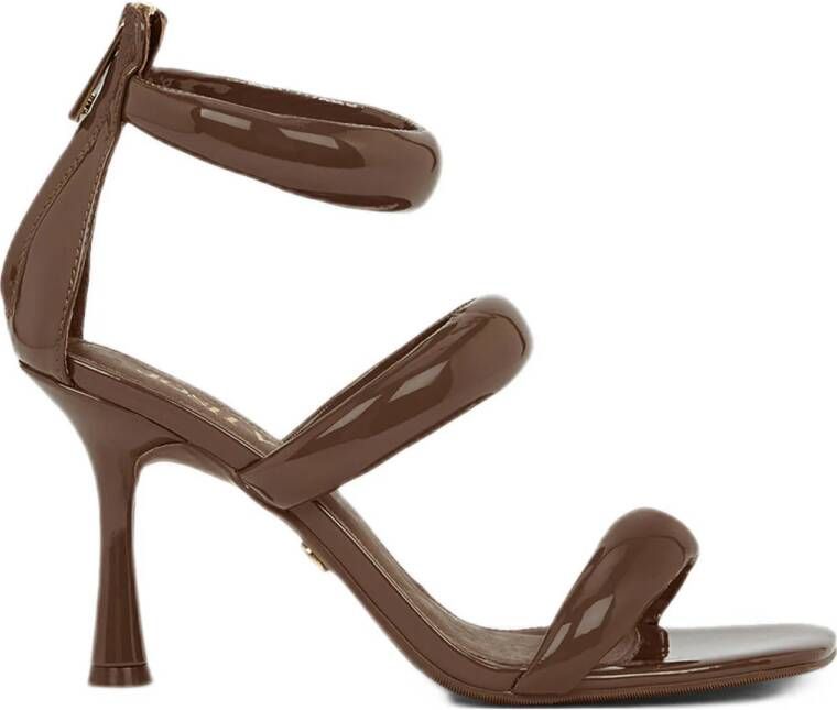 JOSH V Reina lak sandalettes bordeaux
