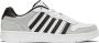K-Swiss Court Palisades sneakers wit grijs zwart - Thumbnail 1