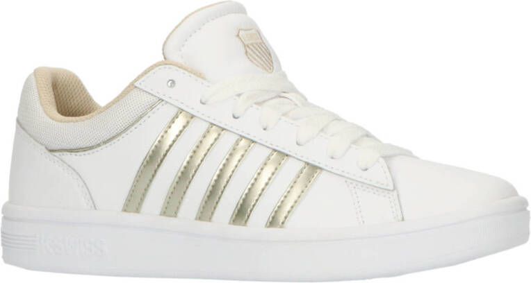 K-Swiss Court Winston Dames Sneakers Sportschoenen Schoenen Wit 96154-997-M