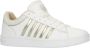 K-Swiss Court Winston Dames Sneakers Sportschoenen Schoenen Wit 96154-997-M - Thumbnail 1