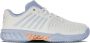 K-Swiss Express Light 3 HB tennisschoenen wit lichtblauw lichtoranje - Thumbnail 1