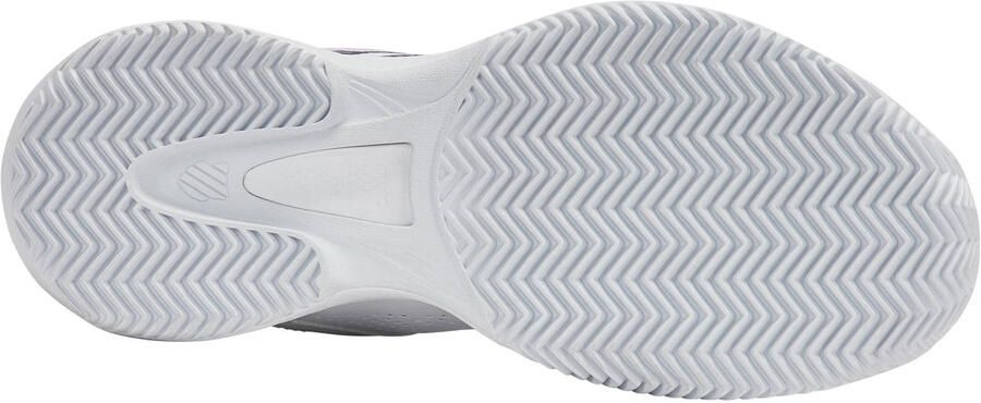 K-Swiss Court Express 2 Clay tennisschoenen wit paars - Foto 3