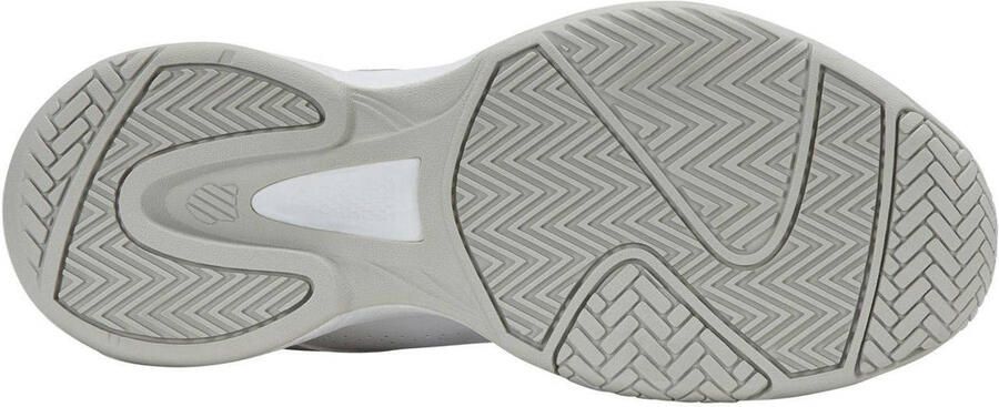 K-Swiss COURT EXPRESS 2 tennisschoenen wit lichtblauw blauw - Foto 3