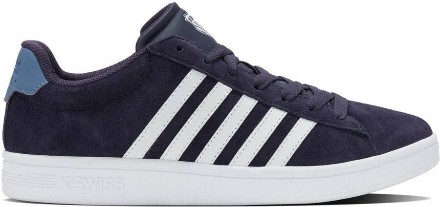 K-Swiss Court Tiebreak II Sde sneakers grisjblauw wit - Foto 3
