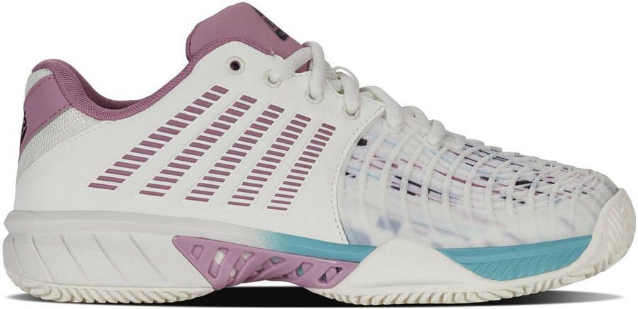 K-Swiss Ex[ress Light 3 Padel padelschoenen wit lila - Foto 2