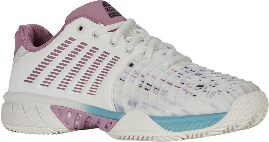 K-Swiss Ex[ress Light 3 Padel padelschoenen wit lila