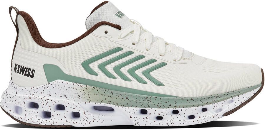 K-Swiss Melroze Tube Lite sportschoenen wit mintgroen