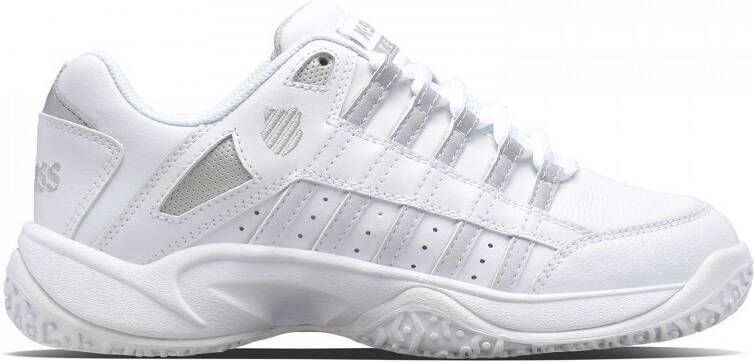 K-Swiss K Swiss Prestir Omni tennisschoenen wit zilver