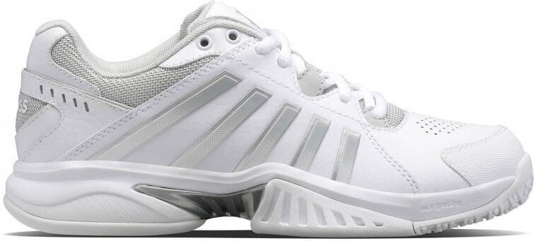 K-Swiss Receiver V Omni Dames Sportschoenen Tennis Smashcourt White Silver