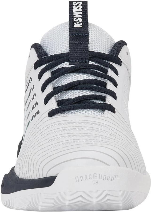 K-Swiss ULTRASHOT LIGHT CLAY mesh tennisschoenen wit antraciet - Foto 2