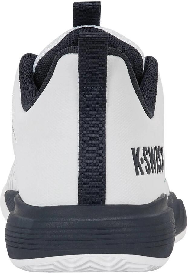 K-Swiss ULTRASHOT LIGHT CLAY mesh tennisschoenen wit antraciet - Foto 3