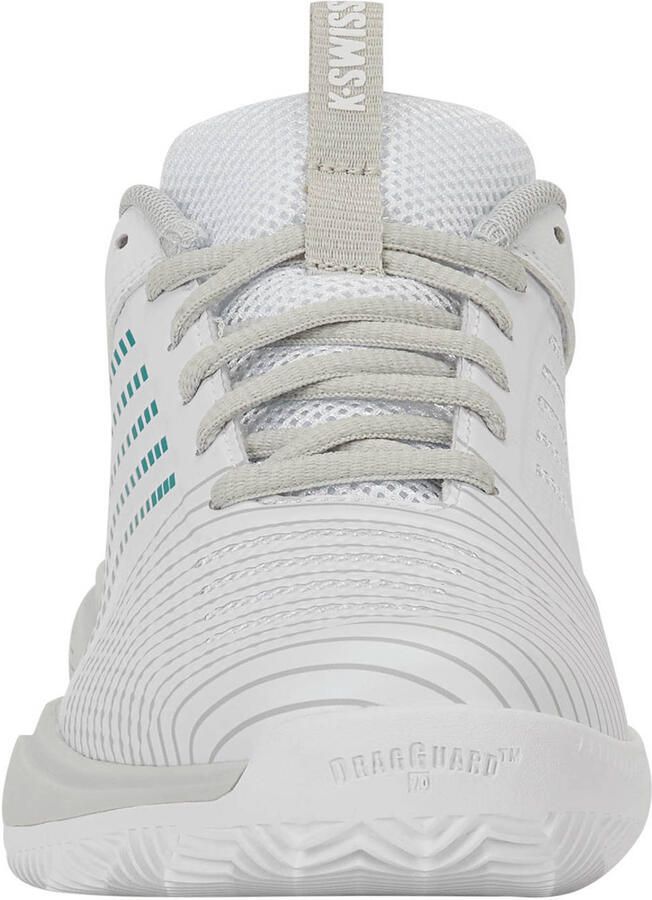 K-Swiss ULTRASHOT LIGHT CLAY mesh tennisschoenen wit lichtblauw - Foto 2