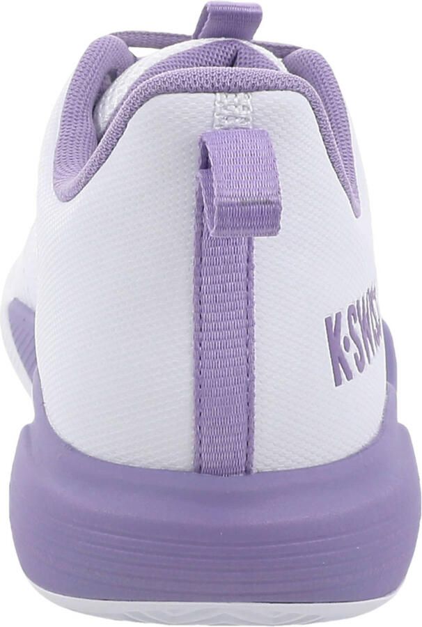 K-Swiss Ultrashot Light Clay tennisschoenen wit paars - Foto 2