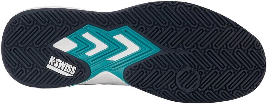 K-Swiss ULTRASHOT LIGHT PADEL mesh tennisschoenen wit antraciet - Foto 2