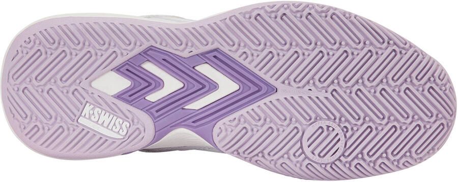 K-Swiss ULTRASHOT LIGHT PADEL mesh tennisschoenen wit lila - Foto 3