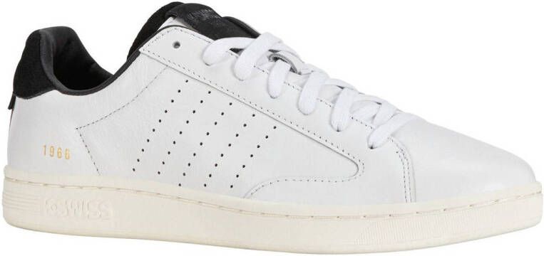 K-Swiss Lozan Klub Lth sneakers wit zwart