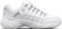 K-Swiss Court Prestir Omni Dames Sportschoenen Tennis Smashcourt White Silver - Thumbnail 1
