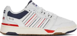 K-Swiss SI-118 Rival sneakers wit rood donkerblauw