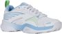 K-Swiss Speedex Clay tennisschoenen wit lichtblauw groen - Thumbnail 1