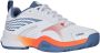 K-Swiss tennisschoenen wit blauw oranje - Thumbnail 1