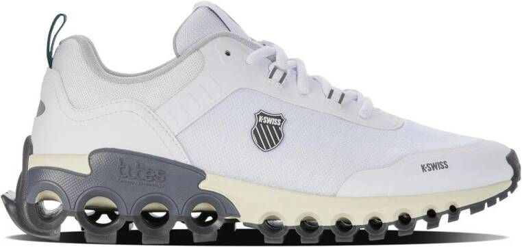 K-Swiss Tubes Grip Heren Sneaker Sneakers Schoenen Wit 09081-992-M