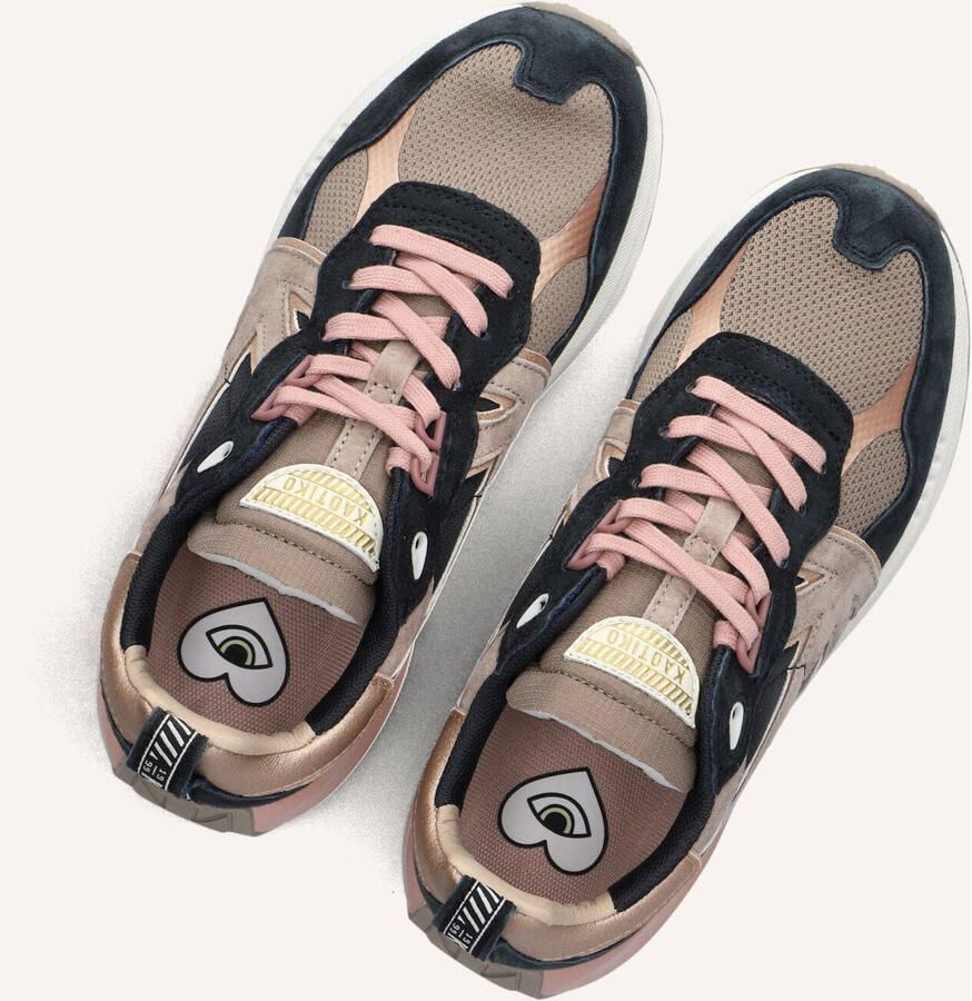 Kaotiko Detroit Faded Woman Sneakers Dames Leren Sneaker Multi - Foto 2
