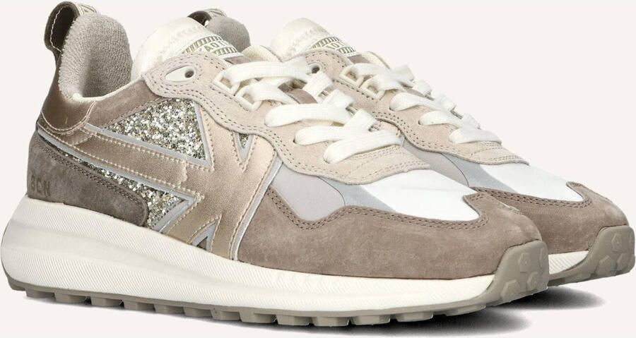 Kaotiko Glam Champagne Sneakers voor vrouwen