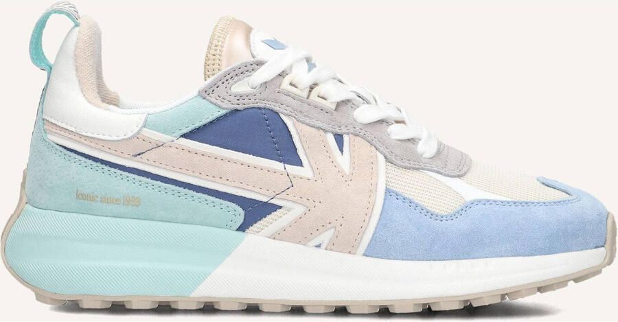 Kaotiko Detroit Sneakers Laag Licht blauw