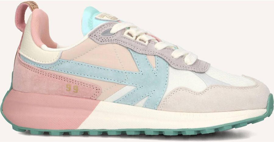 Kaotiko Dames Sneakers Detroit White Smoke Wit