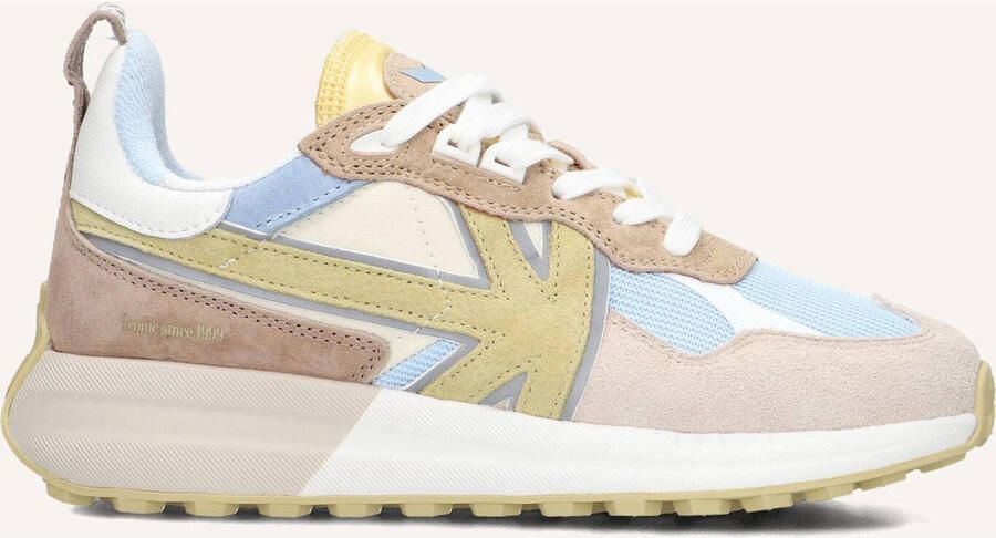 Kaotiko DETROIT Lage sneakers Dames sneakers Wit beige