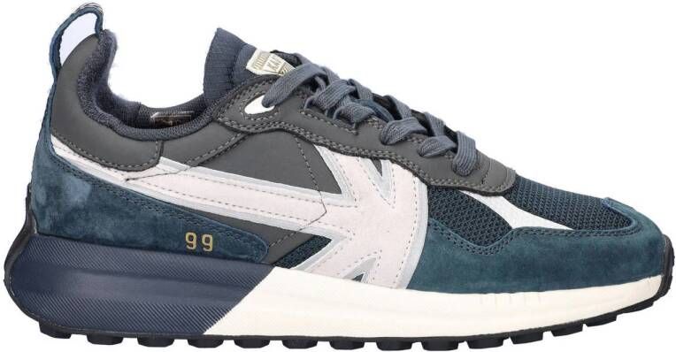 Kaotiko Vancouver Ivy chunky suède sneakers zwart