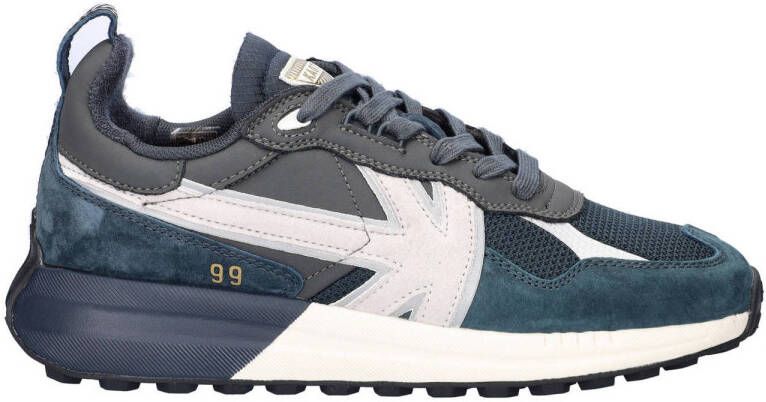 Kaotiko Vancouver Ivy chunky suède sneakers zwart