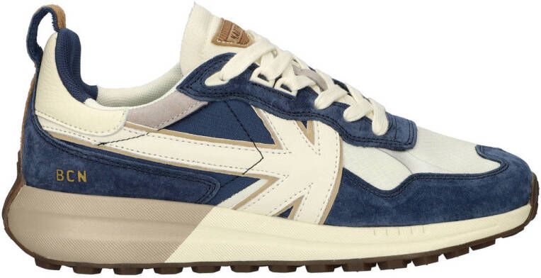 Kaotiko Vancouver suède sneakers blauw