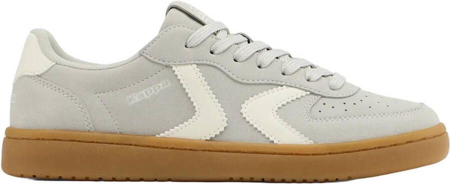 Kappa imitatieleren sneakers grijs