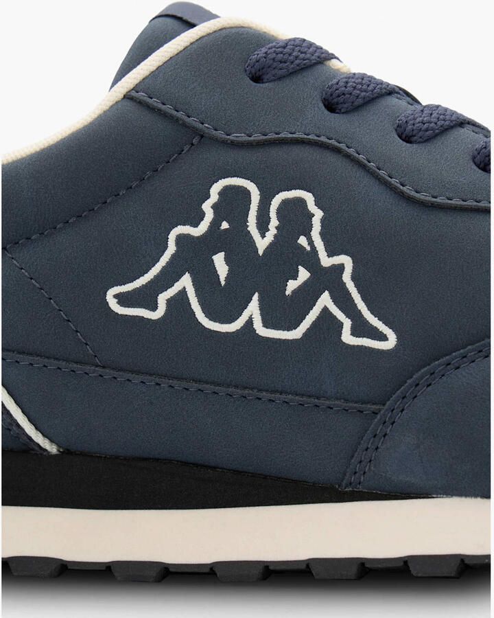 Kappa imitatieleren sneakers met logo blauw - Foto 2