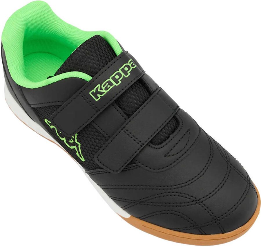Kappa imitatieleren sneakers zwart groen - Foto 2