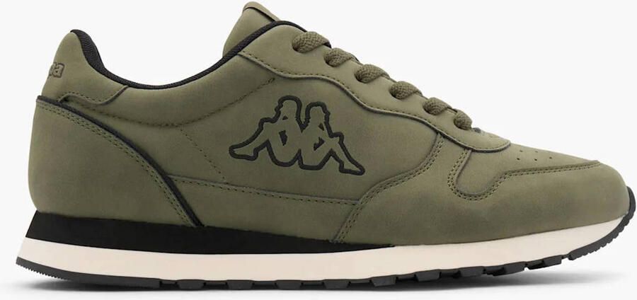 Kappa sneakers met logo olijfgroen