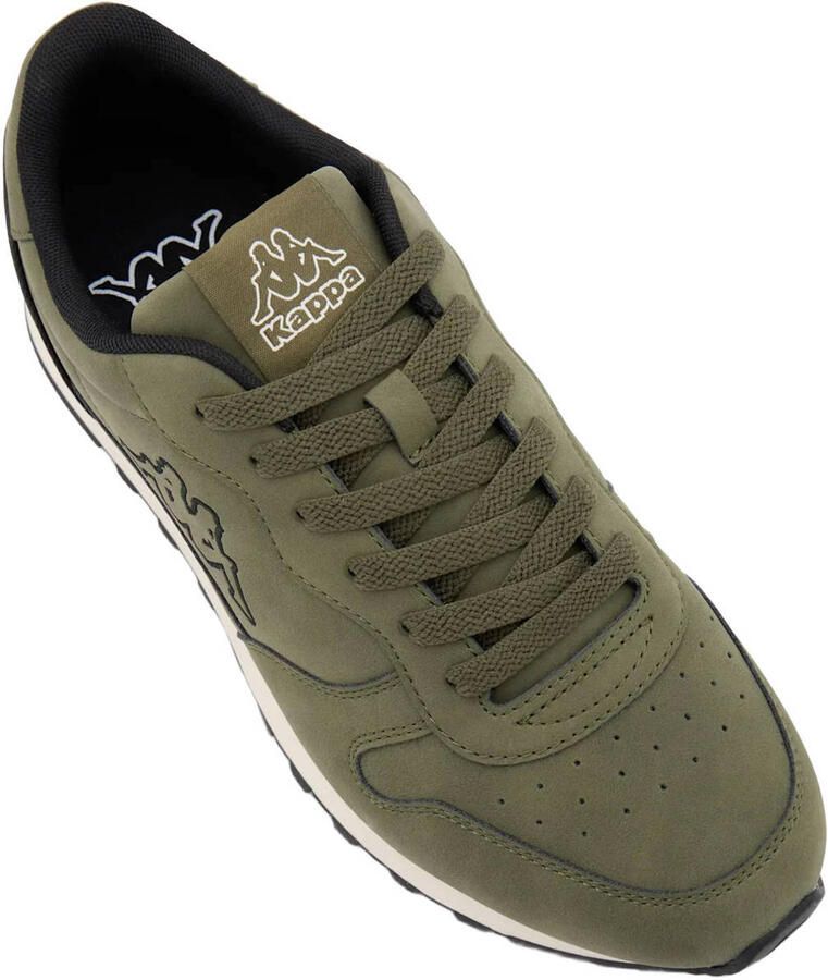 Kappa sneakers met logo olijfgroen - Foto 2