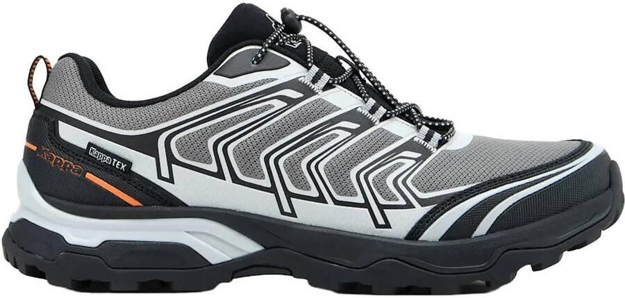 Kappa sneakers met profielzool grijs