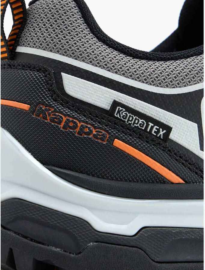 Kappa sneakers met profielzool grijs - Foto 3