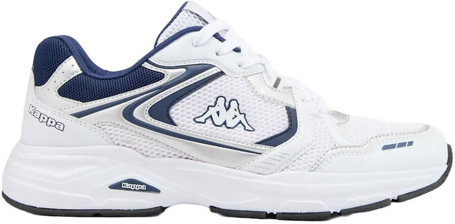 Kappa sneakers wit blauw