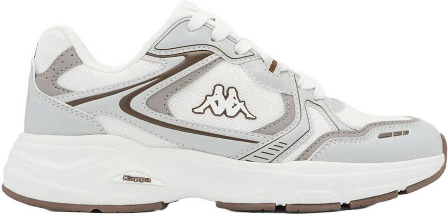 Kappa sneakers wit grijs