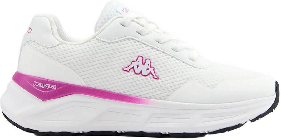 Kappa sneakers wit roze