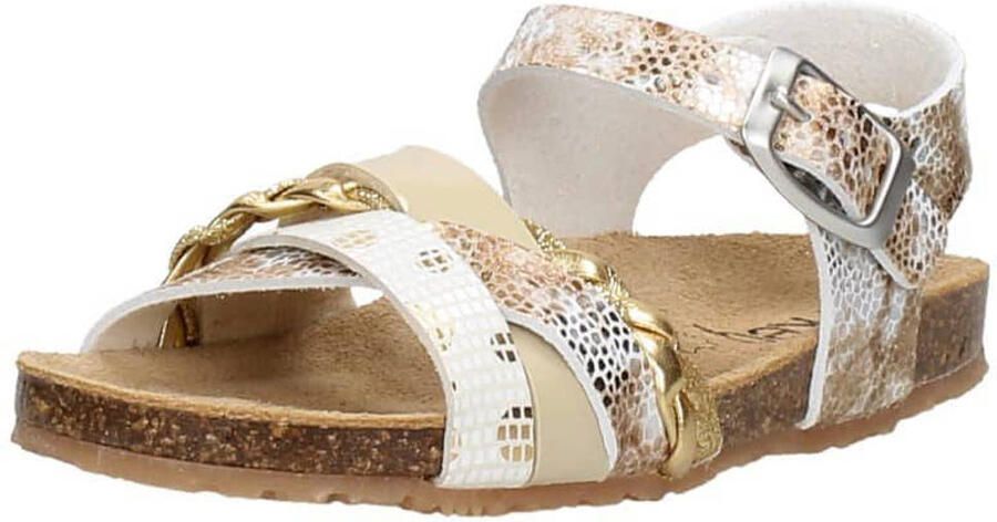 KEQ Meisjes sandalen Meiden Sandalen goudkleur - Foto 2