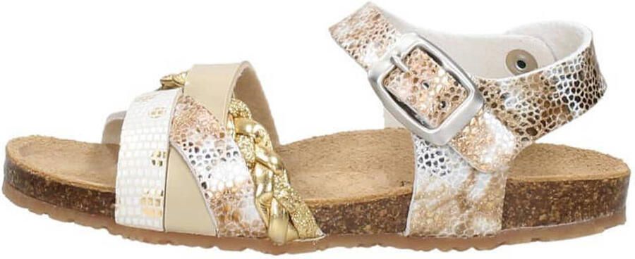 KEQ Meisjes sandalen Meiden Sandalen goudkleur