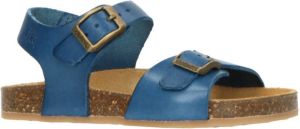 Kipling Easy leren sandalen blauw